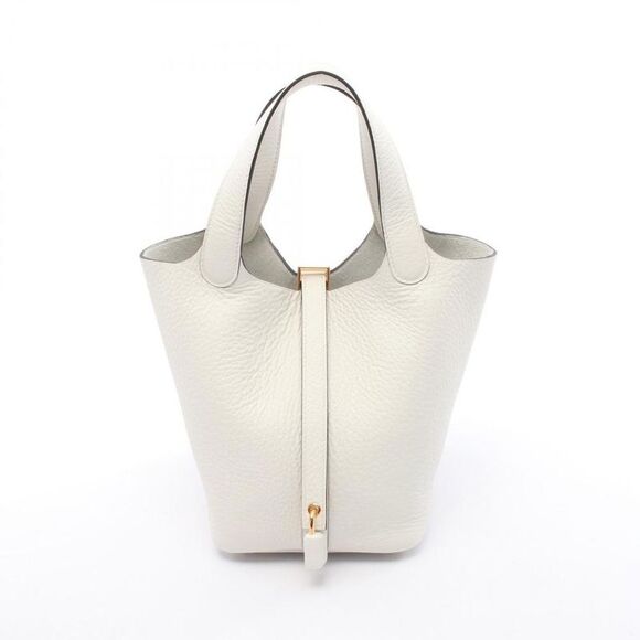 Pre Loved hermes Women white | white Handbags - Picture 1 of 6